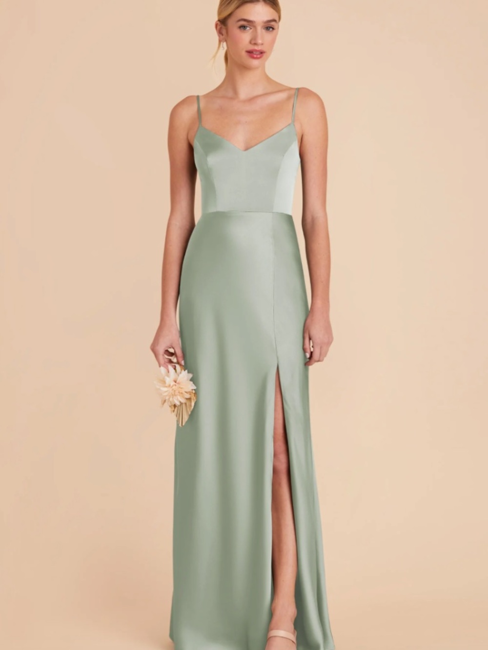 Birdy Grey Sage Jay Matte Satin Dress